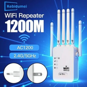 6 Antenna WiFi Repeater – Full Home Coverage Solution